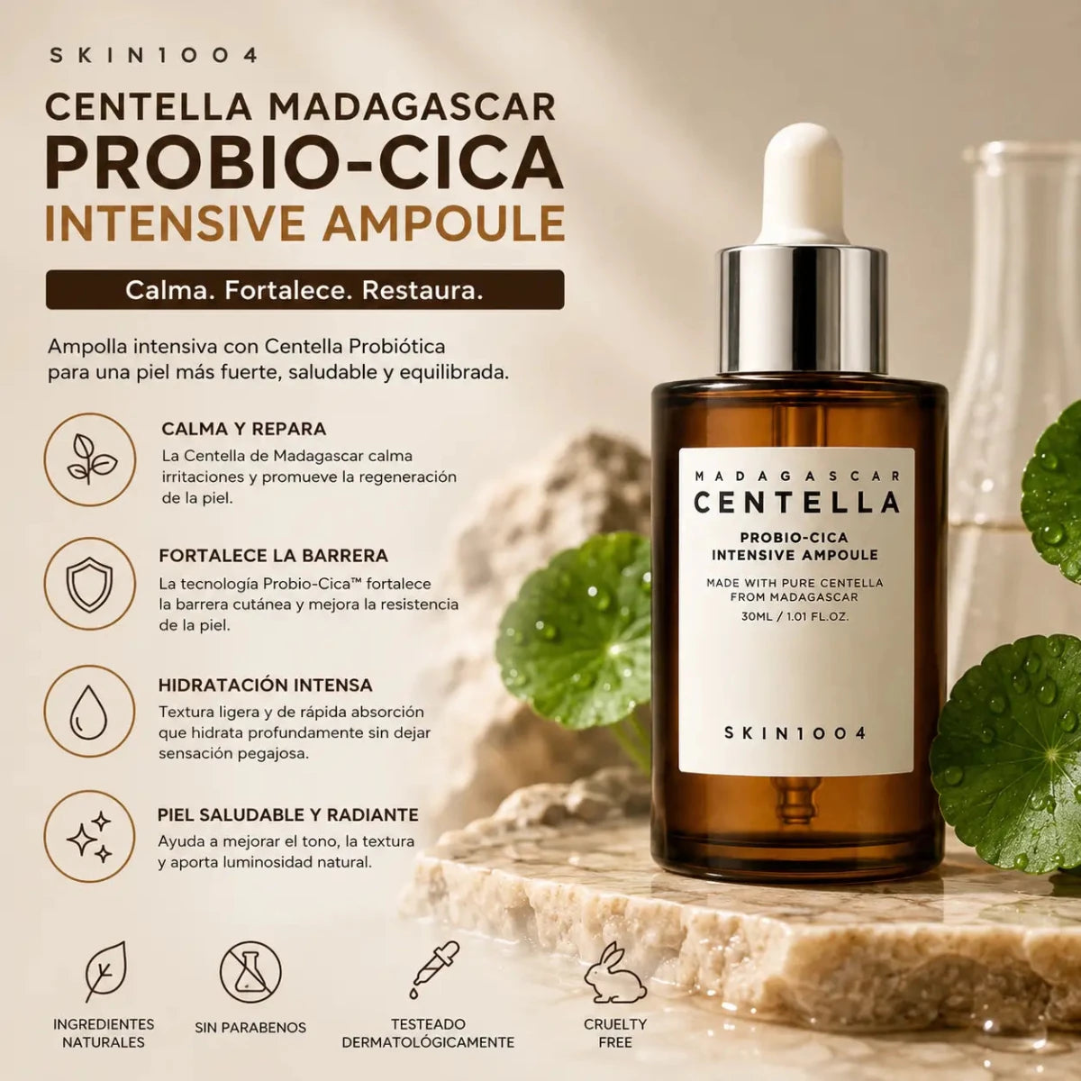 SKIN1004 Madagascar Centella Probio-Cica Intensive Ampoule 30ml