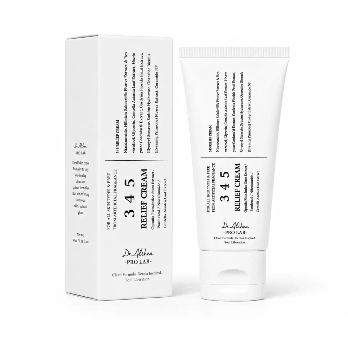 Dr Althea 345 Relief Cream 50ml Crema Hidratante Facial Coreana Zivanne