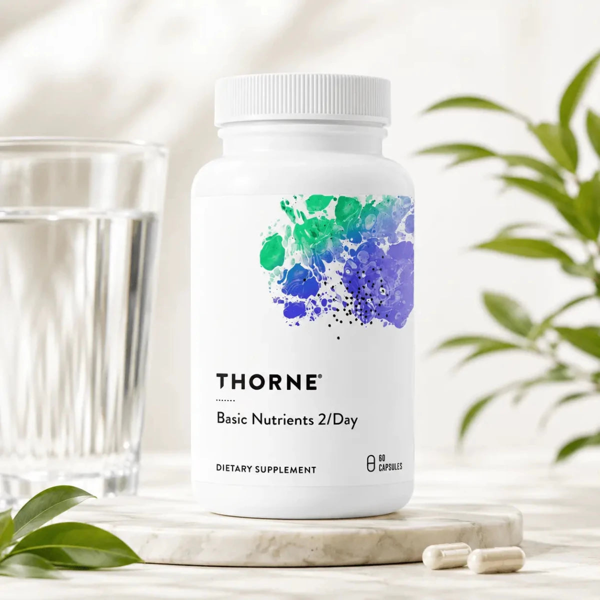 Thorne Basic Nutrients 2/Day Multivitaminico Avanzado 60 Capsulas Zivanne