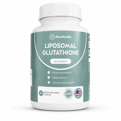 Liposomal Glutathione Capsules Suplemento Antioxidante Zivanne