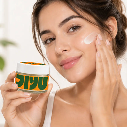 JIYU, Skin Cell Face Cream, Crema Facial Hidratante e Iluminadora, 60 ml