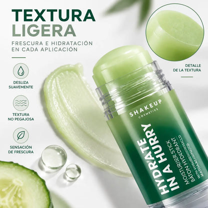 Arsekum, Hydrate in a Hurry, Stick Hidratante Facial Portátil, 10 ml