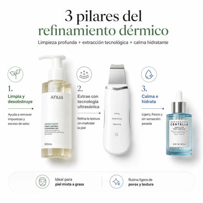 Kit para Piel Mixta a Grasa Limpieza e Hidratación Facial Zivanne