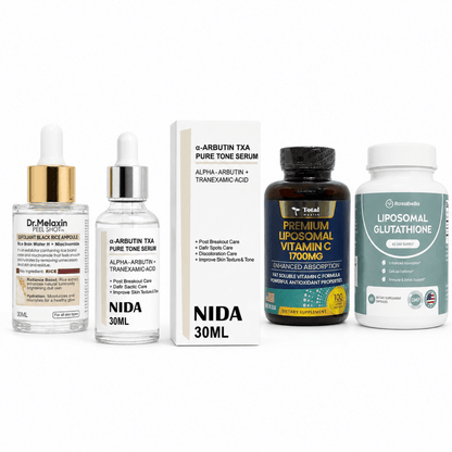 Protocolo Antiox In & Out — Kit Tono Uniforme y Luminosidad (4 Pasos) - Zivanne