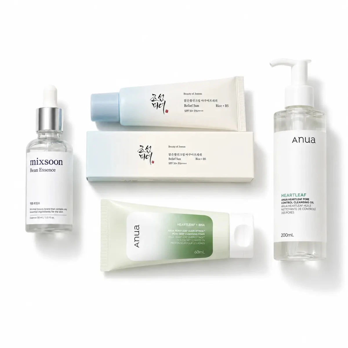 Kit Rutina Facial Coreana de 3 Pasos Zivanne limpieza hidratacion y proteccion