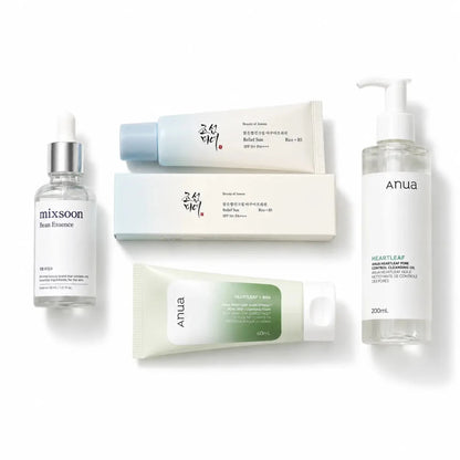 Kit Rutina Facial Coreana de 3 Pasos Zivanne limpieza hidratacion y proteccion