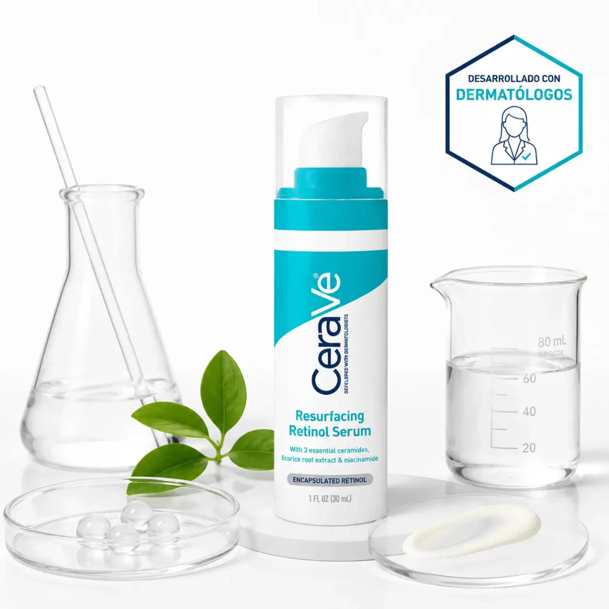 CeraVe Resurfacing Retinol Serum (30ml) – Sérum Facial Renovador - Zivanne
