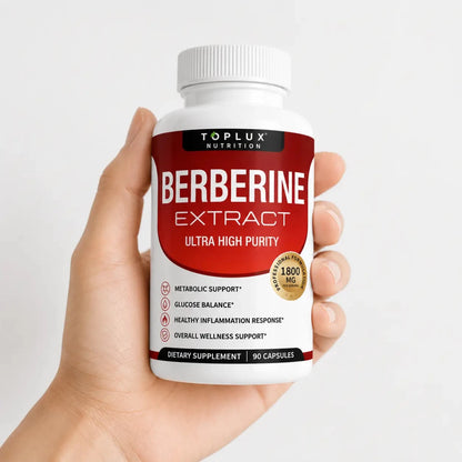 Toplux Nutrition Berberine Extract Suplemento Nutricional Botanico Zivanne