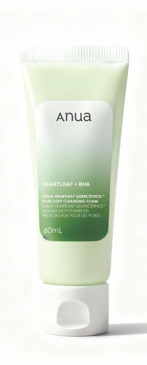Anua Heartleaf Quercetinol Pore Deep Cleansing Foam (60ml)