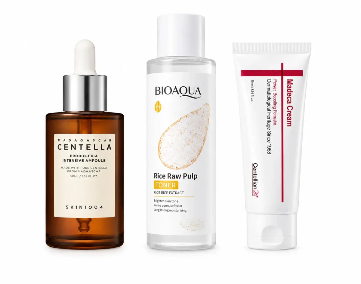 Kit de Cuidado Facial Antirojeces y Calma Zivanne sistema piel sensible