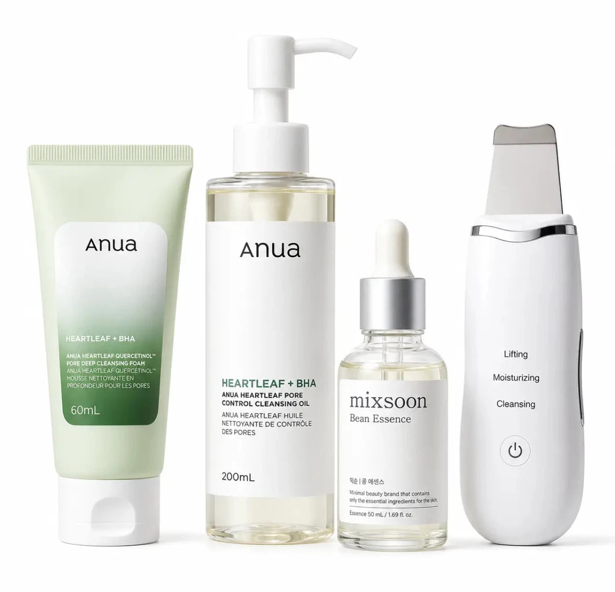 Kit de Cuidado Facial Alisador de Piel Zivanne bundle cuidado facial