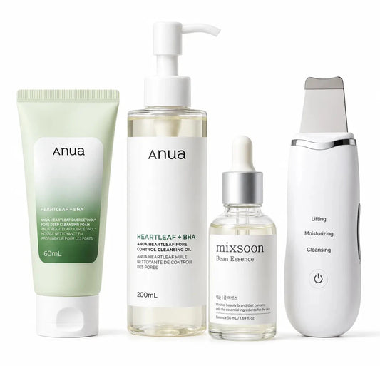 Kit de Cuidado Facial Alisador de Piel Zivanne bundle cuidado facial