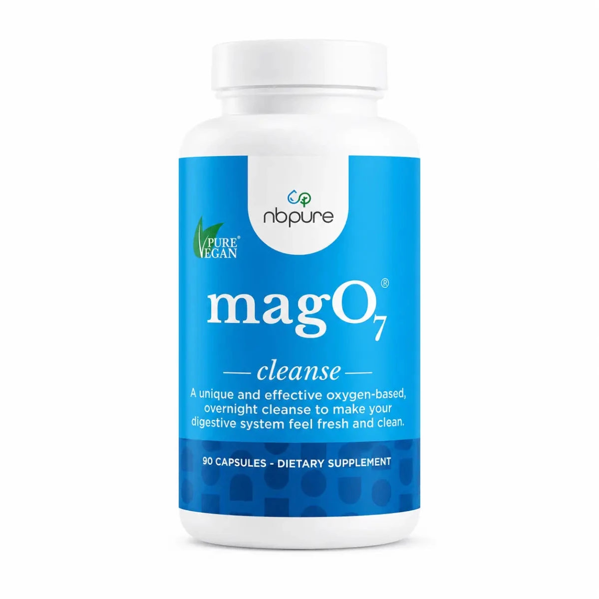 NBPURE Mag07 Cleanse 90 Capsulas Suplemento de Magnesio Zivanne