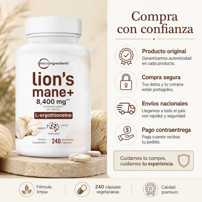 Suplemento Botánico Melena de León. - Zivanne