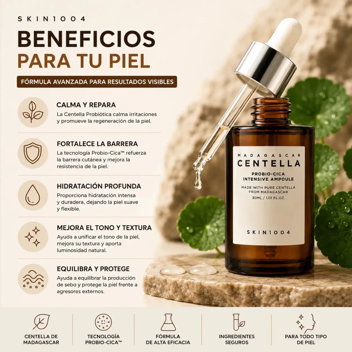 SKIN1004 Madagascar Centella Probio-Cica Intensive Ampoule 30ml