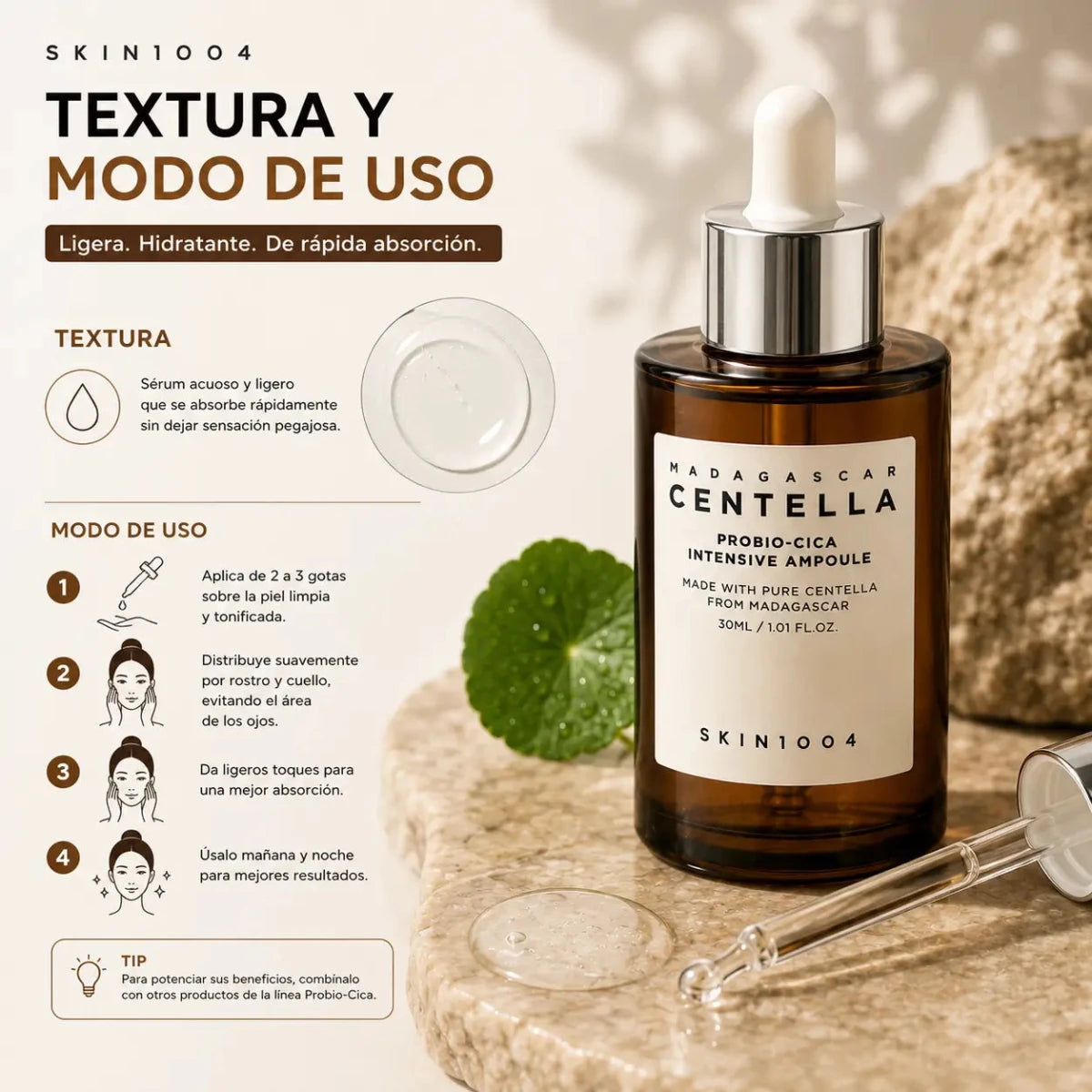 SKIN1004 Madagascar Centella Probio-Cica Intensive Ampoule 30ml