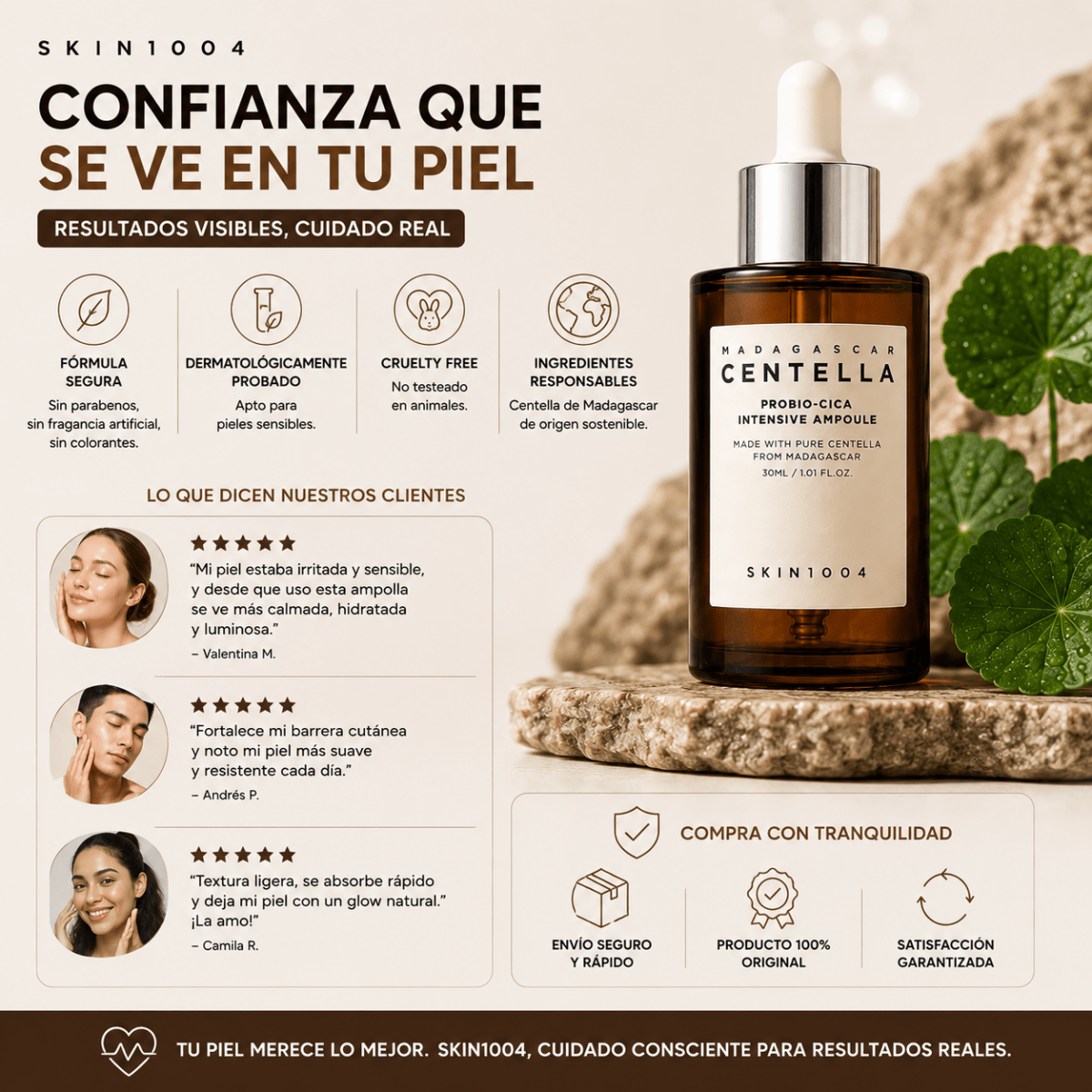 SKIN1004 Madagascar Centella Probio-Cica Intensive Ampoule 30ml