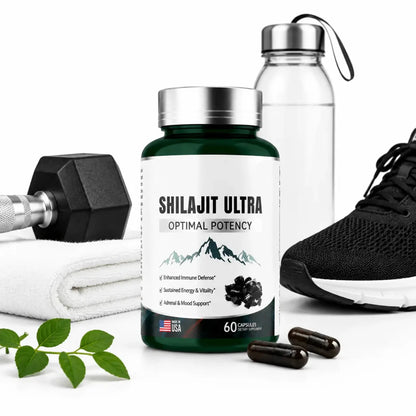 Shilajit Ultra Optimal Potency 60 Capsulas Suplemento Mineral Zivanne